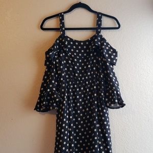 Black Polka Dot Dress